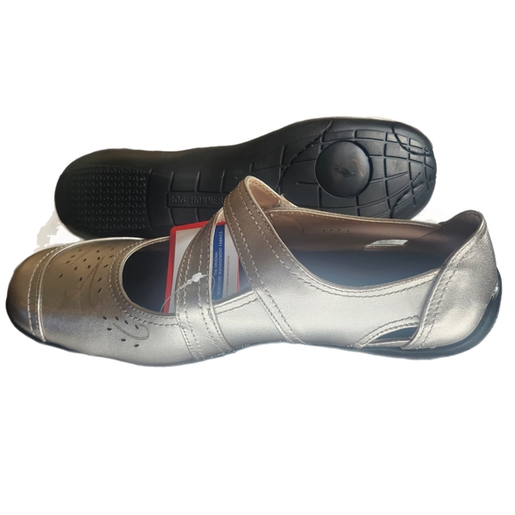 Ros Hommerson 62005 Chelsa Pewter Mary Jane Comfort Flats Size 10.5 Brand New - Picture 7 of 7